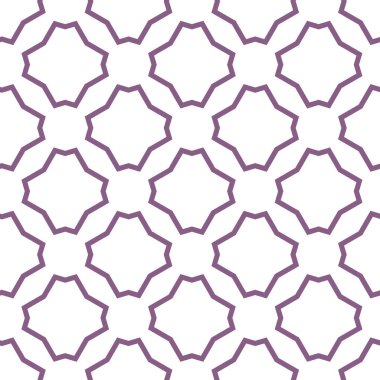 Geometrik şekilli kusursuz desen, vektör illüstrasyonu