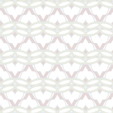 Geometrik şekilli kusursuz desen, vektör illüstrasyonu
