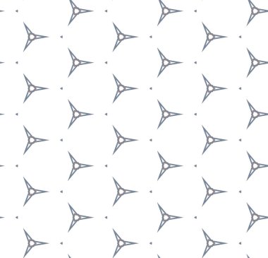 Geometrik şekilli kusursuz desen, vektör illüstrasyonu