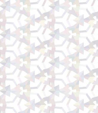 Geometrik şekilli kusursuz desen, vektör illüstrasyonu