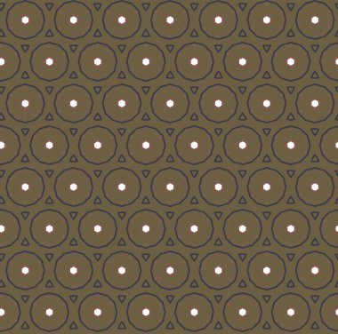 Geometrik şekilli kusursuz desen, vektör illüstrasyonu