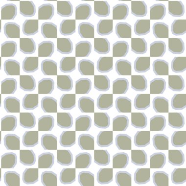 Geometrik şekilli kusursuz desen, vektör illüstrasyonu