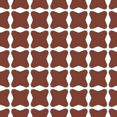 Geometrik şekilli kusursuz desen vektör çizimi