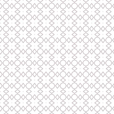 Geometrik şekilli kusursuz desen vektör çizimi