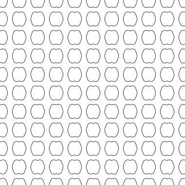 Geometrik şekilli kusursuz desen vektör çizimi