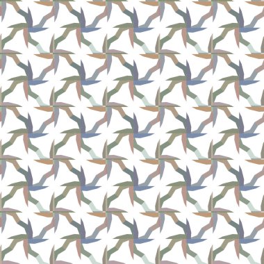 Geometrik şekilli kusursuz desen vektör çizimi