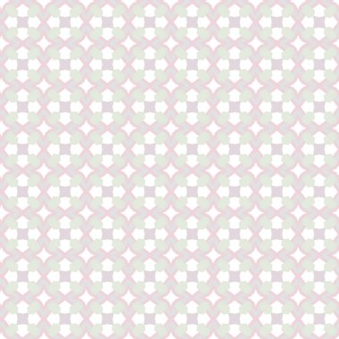 Geometrik şekilli kusursuz desen vektör çizimi