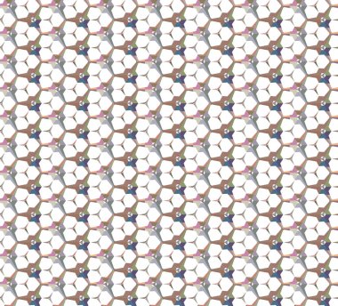 Geometrik şekilli kusursuz desen vektör çizimi