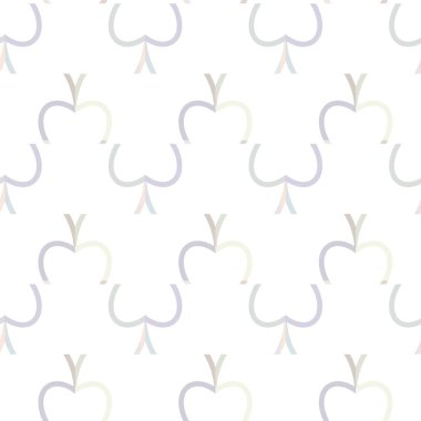 Geometrik şekilli kusursuz desen vektör çizimi