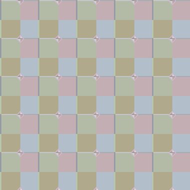 Geometrik şekilli kusursuz desen, vektör illüstrasyonu