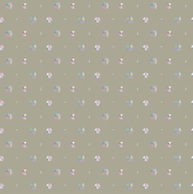 Geometrik şekilli kusursuz desen, vektör illüstrasyonu