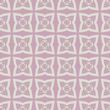 Geometrik şekilli kusursuz desen, vektör illüstrasyonu