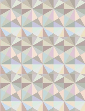 Geometrik şekilli kusursuz desen vektör çizimi