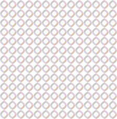 Geometrik şekilli kusursuz desen, vektör illüstrasyonu
