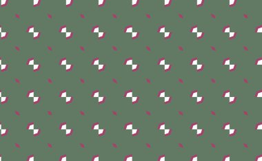 Geometrik şekilli kusursuz desen, vektör illüstrasyonu