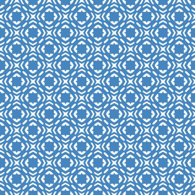 Geometrik şekilli kusursuz desen vektör çizimi