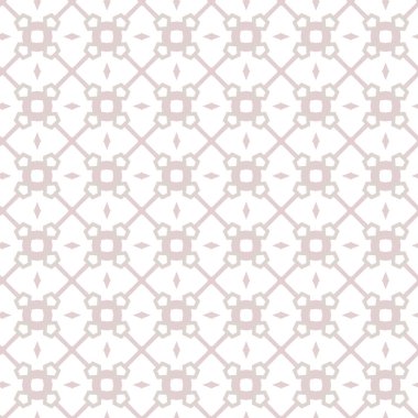 Geometrik şekilli kusursuz desen, vektör illüstrasyonu