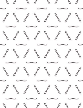 Geometrik şekilli kusursuz desen vektör çizimi