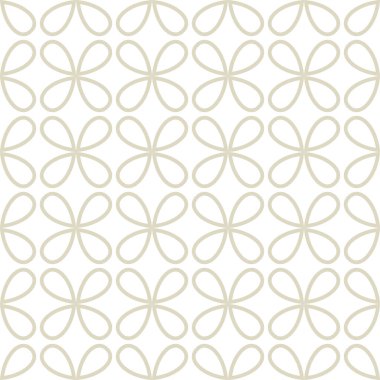 Geometrik şekilli kusursuz desen, vektör illüstrasyonu