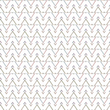 Geometrik şekilli kusursuz desen, vektör illüstrasyonu