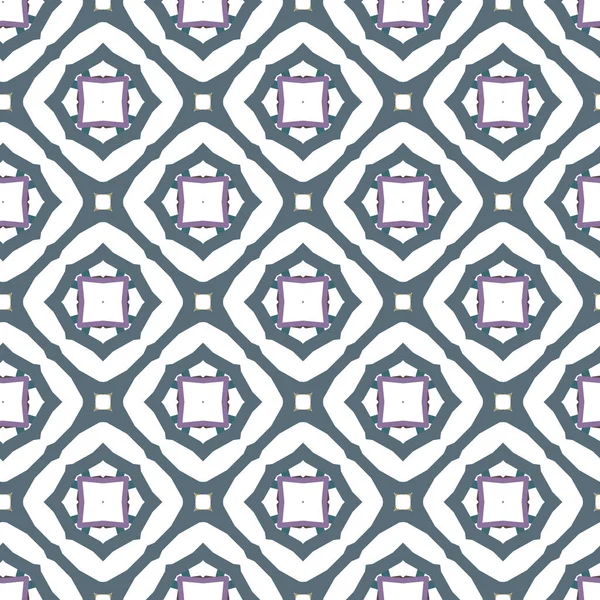 Patrón Ornamental Geométrico Sin Costuras Fondo Abstracto — Vector de stock