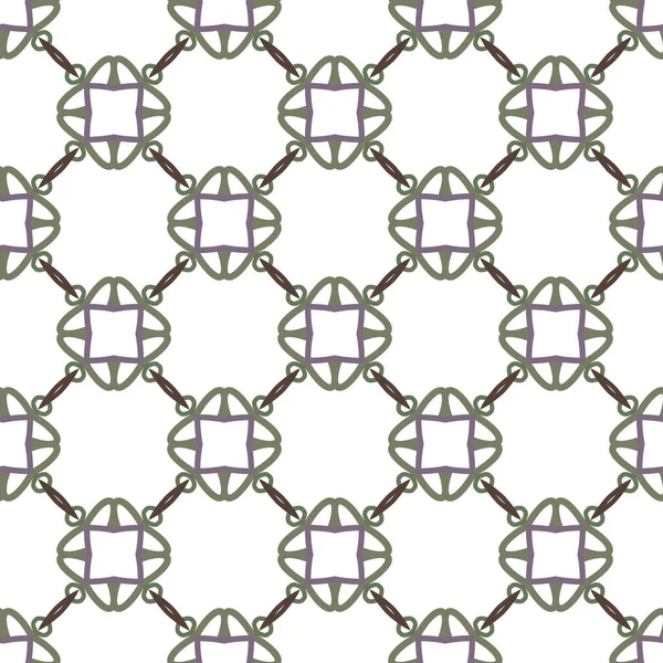 Motif Ornemental Géométrique Sans Couture Fond Abstrait — Image vectorielle