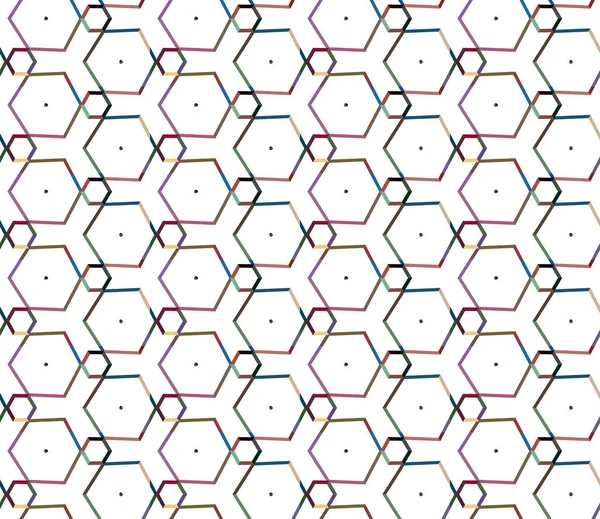 Kusursuz Geometrik Süs Deseni Soyut Arkaplan — Stok Vektör