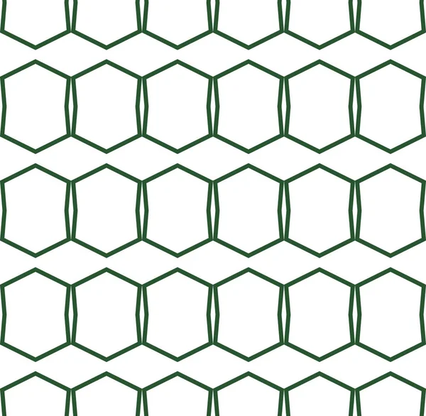 Nahtloses Muster Mit Geometrischen Formen Vektorillustration — Stockvektor