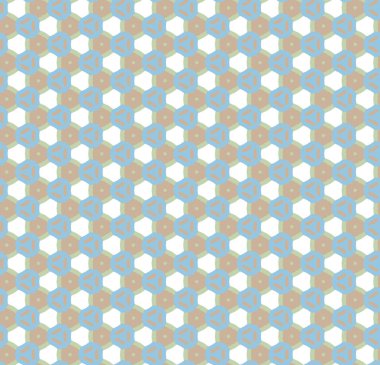 Geometrik şekilli kusursuz desen vektör çizimi