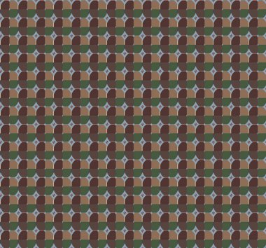 Geometrik şekilli kusursuz desen vektör çizimi