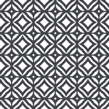 Geometrik şekilli kusursuz desen vektör çizimi