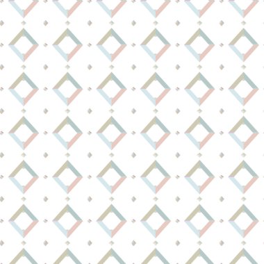 Geometrik şekilli kusursuz desen vektör çizimi