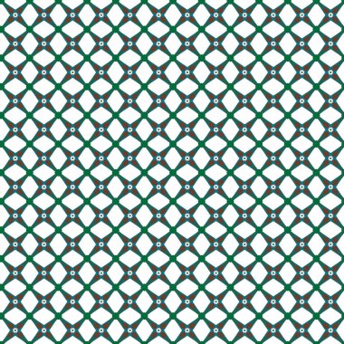 Geometrik şekilli kusursuz desen, vektör illüstrasyonu