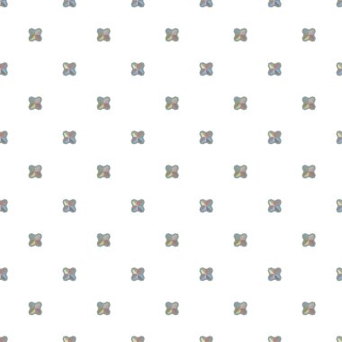 Geometrik şekilli kusursuz desen, vektör illüstrasyonu