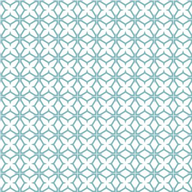 Geometrik şekilli kusursuz desen, vektör illüstrasyonu