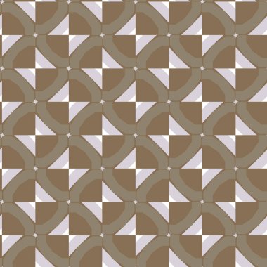 Geometrik şekilli kusursuz desen vektör çizimi