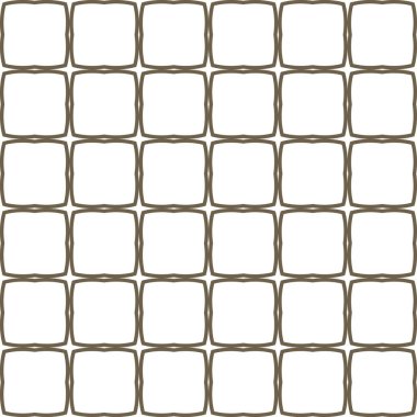 Geometrik şekilli kusursuz desen, vektör illüstrasyonu