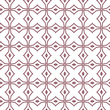 Geometrik şekilli kusursuz desen vektör çizimi