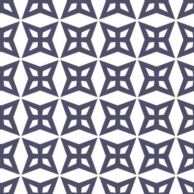 Geometrik şekilli kusursuz desen vektör çizimi