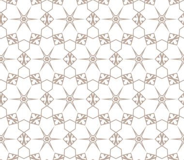 Geometrik şekilli kusursuz desen vektör çizimi
