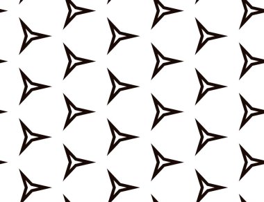 Geometrik şekilli kusursuz desen vektör çizimi