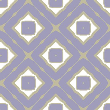 Geometrik şekilli kusursuz desen, vektör illüstrasyonu