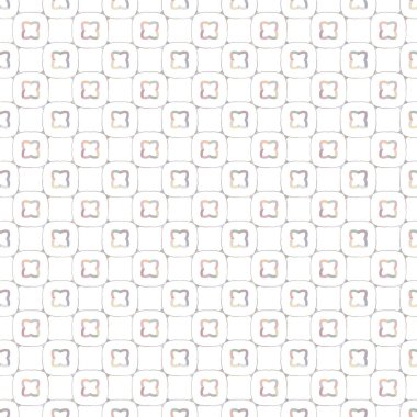 Geometrik şekilli kusursuz desen, vektör illüstrasyonu