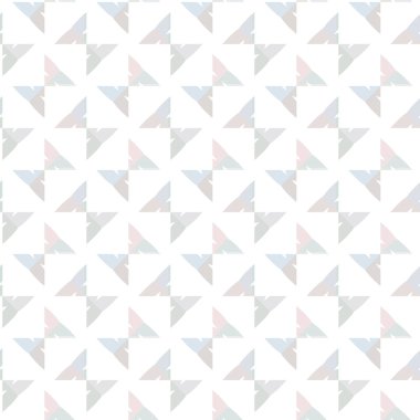 Geometrik şekilli kusursuz desen vektör çizimi