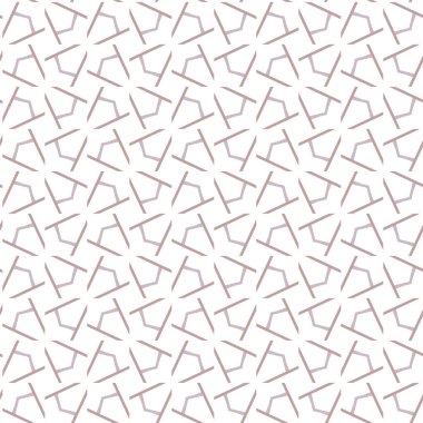Geometrik şekilli kusursuz desen, vektör illüstrasyonu