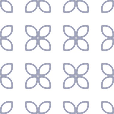 Geometrik şekilli kusursuz desen vektör çizimi