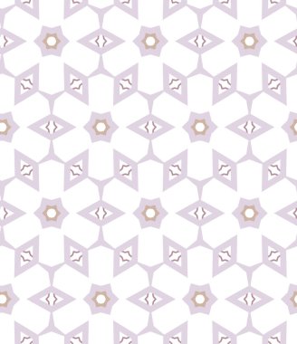 Geometrik şekilli kusursuz desen, vektör illüstrasyonu