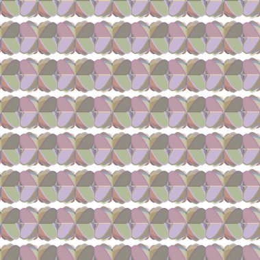 Geometrik şekilli kusursuz desen, vektör illüstrasyonu