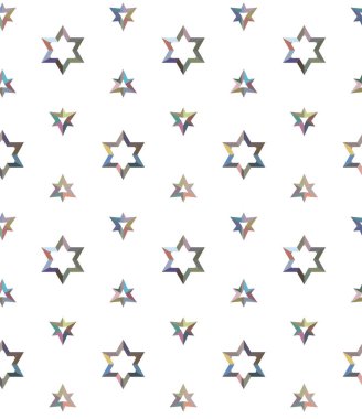 Geometrik şekilli kusursuz desen vektör çizimi