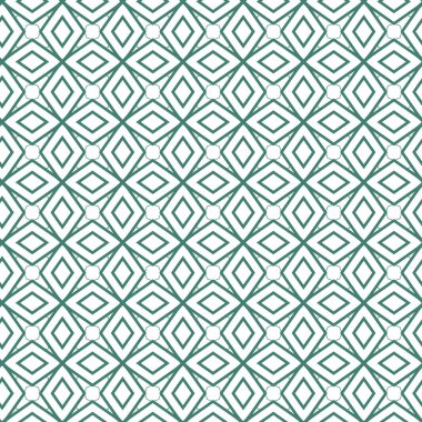 Geometrik şekilli kusursuz desen, vektör illüstrasyonu